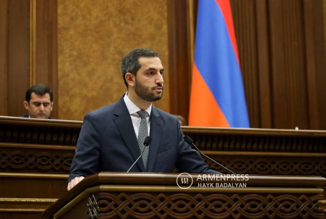 Rubinyan: Azerbaiyán no quería que haya frontera entre Armenia y Azerbaiyán, sino que 
funcione el derecho de los fuertes