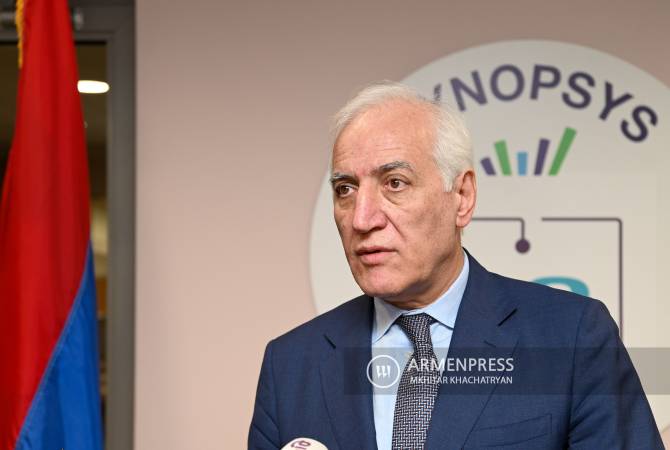 Armenian authorities's actions aimed at establishing stable peace in the region: Armenian 
President