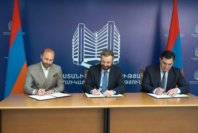 В Ереване будет создан Всемирный торговый центр: подписано трехстороннее 
соглашение