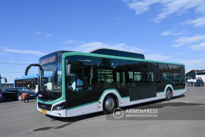 ستتلقى يريفان 171 حافلة و15 حافلة ترولي باص جديدة