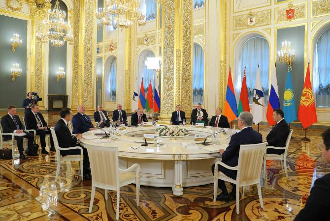 At the meeting of the Eurasian Supreme Council, PM Pashinyan referred to the 
