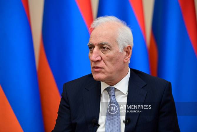 May 9 symbolizes freedom, peace and prevention of future unjust wars - Armenian 
President