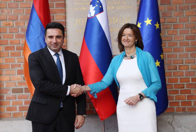Мы видим конструктивный подход Армении к установлению мира на Южном 
Кавказе: вице-премьер Словении
