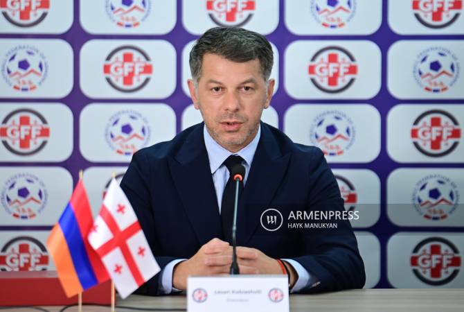 Levan Kobiashvili: Estoy seguro que junto a Armenia podremos llevar el fútbol mundial a 
nuestros países

