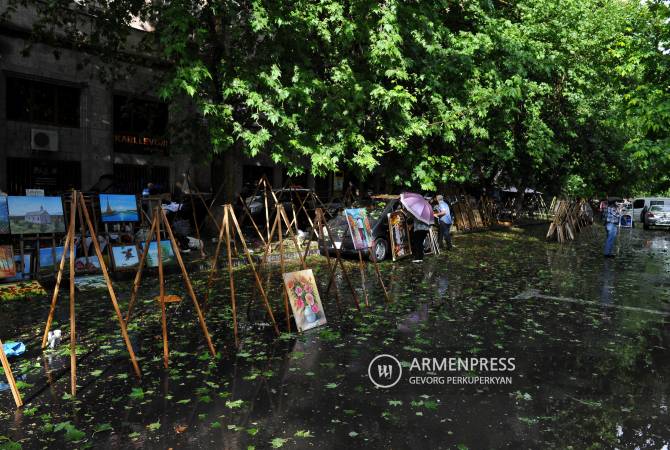 В Армении ожидаются дожди с градом: температура воздуха понизится на 6-10 
градусов