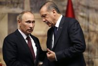 Путин проводит встречу с Эрдоганом