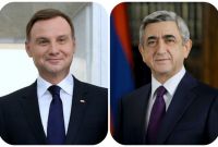 President Sargsyan sends congratulatory letter to President of Poland