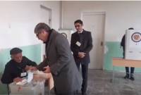 ‘Menk’ (We) Alliance leader MP Aram Sargsyan votes for ‘present and future’ 