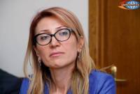 Le bloc parlementaire  «Arménie lumineuse» présentera la candidature de Mané Tandilian au 
poste du Vice-Président de l’Assemblée nationale 