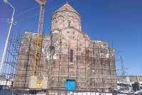 ترميم كنيسة السيدة العذراء من القرن التاسع للميلاد بقرية نوراتوس-مقاطعة كيغاركونيك