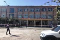 UPDATED: School in Gyumri evacuated after bomb threat 