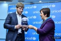 UNICEF Armenia names Artur Aleksanyan National Goodwill Ambassador 