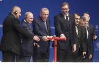 Erdogan et Poutine inaugurent le «TurkStream»