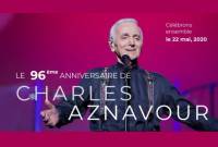 Aznavour Foundation celebrates legendary singer’s 96th birthday with interesting initiatives