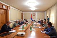 President of Artsakh chairs inaugural meeting of Security Council