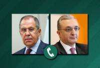 Zohrab Mnatsakanyan a eu entretien téléphonique avec son homologue Sergueï Lavrov