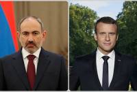 Le Premier ministre Nikol Pashinyan s’est entretenu au téléphone avec Emanuel Macron