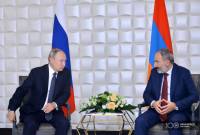 Pashinyan says he has not discussed Russia’s possible engagement to military operations with 
Putin