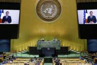 Макрон произнес самую длинную речь на неделе высокого уровня Генассамблеи ООН
