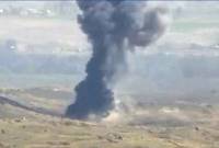WATCH: Artsakh's countermeasures destroy Azeri combat equipment, outposts 