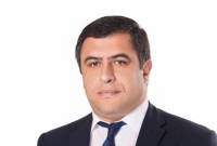 Aram Khachatryan nommé gouverneur de la région de Lori