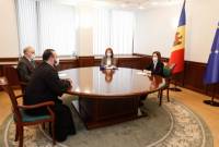 La présidente moldave rencontre des représentants de la communauté arménienne