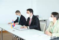 Heads of Armenian, Georgian parliaments meet in the sidelines of 5th World Conference of 
Speakers of Parliaments