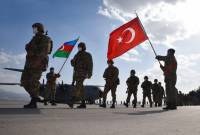 افتتاح فرقة قيادة خاصة تمثل الجيش التركي في أذربيجان مع 4 جنرالات أتراك