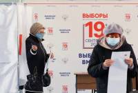 Ռուսաստանում մեկնարկել Է Պետդումայի պատգամավորների ընտրությունների 
քվեարկության եզրափակիչ օրը