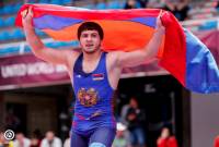 عضو منتخب المصارعة الرومانية لأرمينيا مالخاس أمويان يحرز بطولة العالم بفئة 72 كغ
