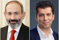 M. Pashinyan félicite M. Petkov pour le 30e anniversaire de l'établissement des relations 
diplomatiques arméno-bulgare 