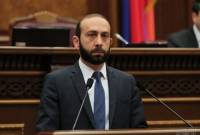 Ararat Mirzoyan : Aucun gouvernement ne tentera jamais de douter du fait historique du 
génocide arménien