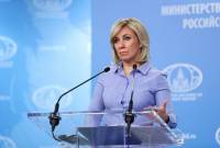 Russia supports continuation of activity of OSCE Minsk Group Co-Chairs: Zakharova on Aliyev’s 
statements