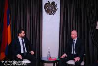 Armenian Minister of Justice holds meeting with Ambassador of Belarus