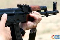 Азербайджанские ВС произвели несколько беспорядочных выстрелов в северо-восточной 
части границы