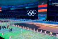 Coup d'envoi de la cérémonie d'ouverture des Jeux olympiques d'hiver de Pékin 2022