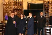 High Commissioner Zareh Sinanyan takes working trip to France