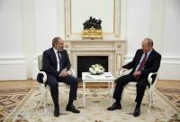 محادثة هاتفية بين رئيس وزراء جمهورية أرمينيا نيكول باشينيان ورئيس الاتحاد الروسي فلاديمير بوتين