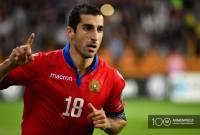 قائد منتخب أرمينيا لكرة القدم هنريك مخيتاريان يعلن عن قراره بالاعتزال عن المنتخب