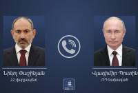 Nikol Pashinyan, Vladimir Putin refer to Armenia’s application to OSCE MG Co-chairs
