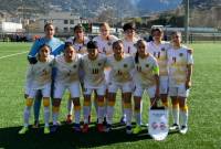 Armenia Women’s U-19 football team lost to Georgia U-19