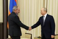 Le Premier ministre et le Président russe ont résumé leur rencontre dans une déclaration 
conjointe