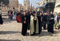 Отец Овнан Багдасарян сообщил об участии ААЦ в празднике Святого Воскресения в 
Иерусалиме

