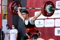 Dünya Gençler Halter Şampiyonası'nda Ermeni halterci Sahakyan bronz madalya kazandı