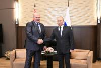 Официальная часть встречи Путина и Лукашенко длилась почти пять часов

