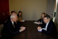 Президент Армении встретился с председателем Международного комитета Красного 
Креста