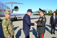 Министр обороны Турции посетил Азербайджан

