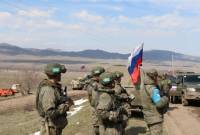 Artsakh State Minister stresses necessity of increasing number of Russian peacekeepers