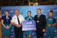 Flyone Armenia Yerevan-Beyrut-Yerevan düzenli uçuşlarına başladı