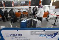 Ermenistan merkezli FLYONE ARMENIA havayolu şirketinin yolcu sayısı 100 bini aştı